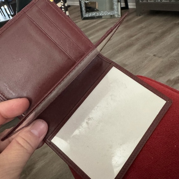 π₯π₯π₯ SOLD π₯π₯π₯π₯ Pre-Loved Vintage Must Be Cartier Wallet - Picture 9 of 9